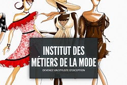 Logo officiel Institut des métiers de la mode